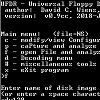 icon to link to screen shot of UFDR startup menus